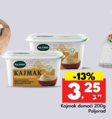 Kajmak domaći 200g Poljorad