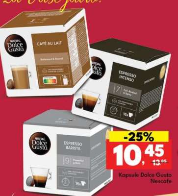 Kapsule Dolce Gusto Nescafe