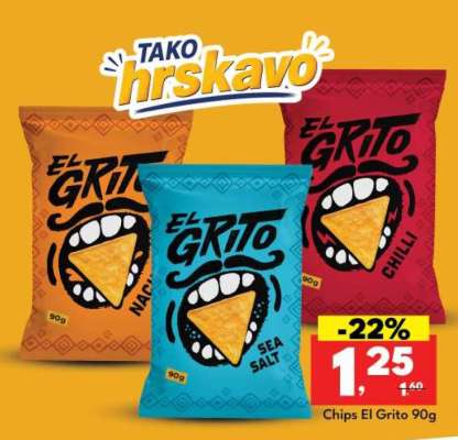 Chips El Grito 90g