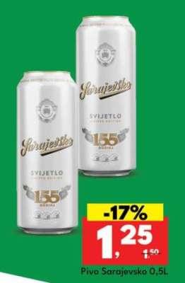 Pivo Sarajevsko 0,5l