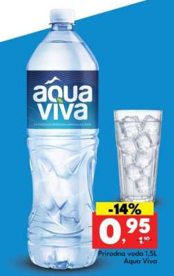 Prirodna voda 1,5l Aqua Viva