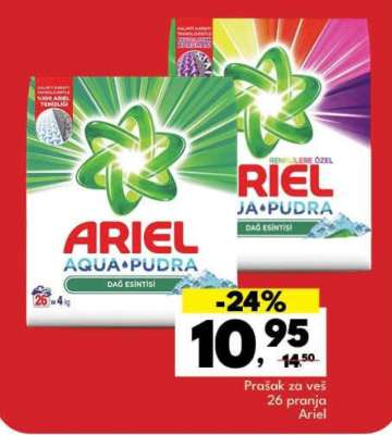 Ariel Aqua Pudra