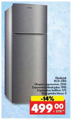 Hladnjak BCD-280i