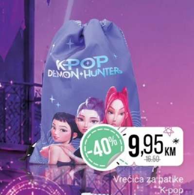 Vrećica za patike K-pop