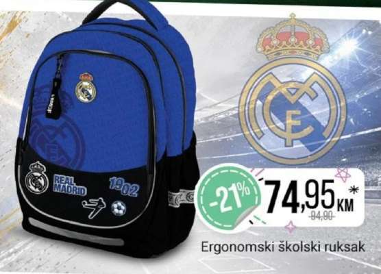 Ergonomski školski ruksak