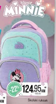 Disney Minnie Školski ruksak