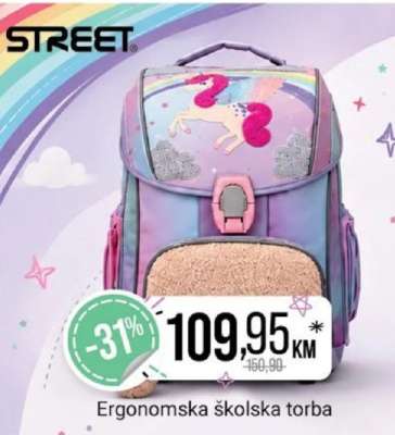 Ergonomska školska torba