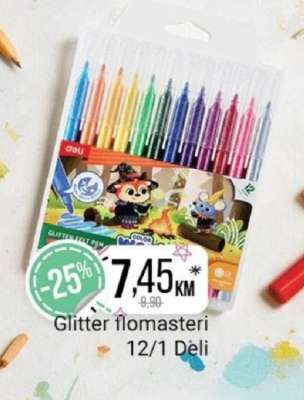 Glitter flomasteri