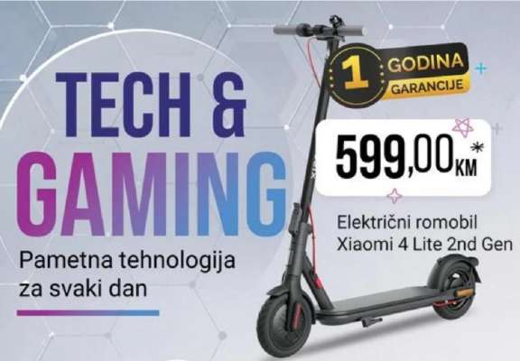 Električni romobil Xiaomi 4 Lite 2nd Gen