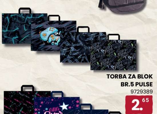 TORBA ZA BLOK BR.5 PULSE