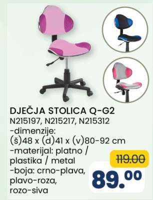 DJEČJA STOLICA Q-G2