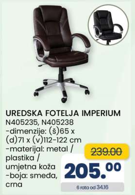 UREDSKA FOTELJA IMPERIUM
