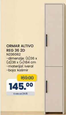 ORMAR ALTIVO REG 36 2D