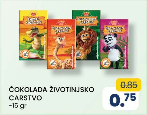 Čokolada Životinjsko Carstvo