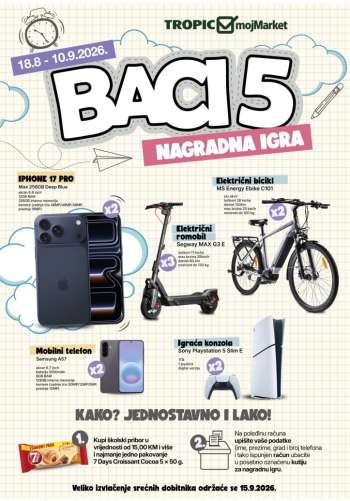 thumbnail - Tropic katalog - Nagradna igra Baci 5