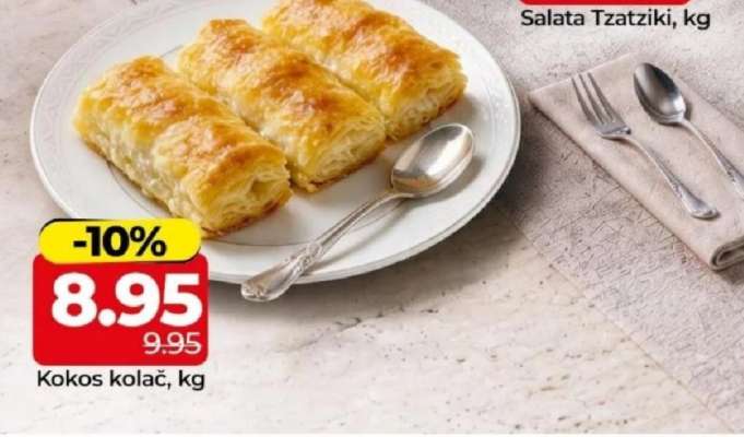 Kokos kolač, kg