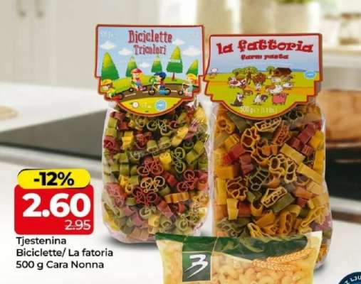 Tjestenina Biciclette/ La fattoria