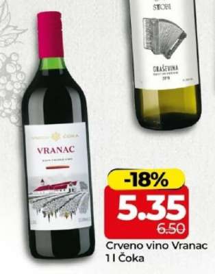 Crveno vino Vranac