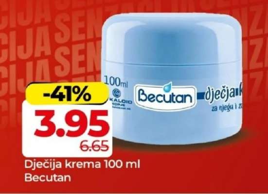 Dječija krema 100 ml Becutan