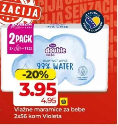 Vlažne maramice za bebe
