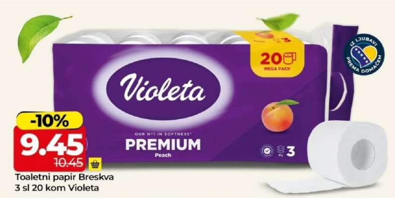 Toaletni papir breskva