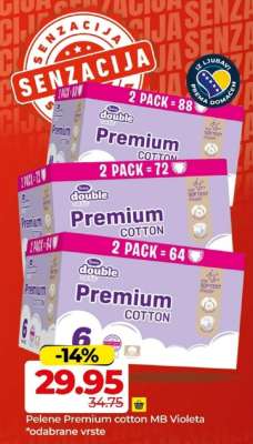 Pelene Premium cotton MB Violeta