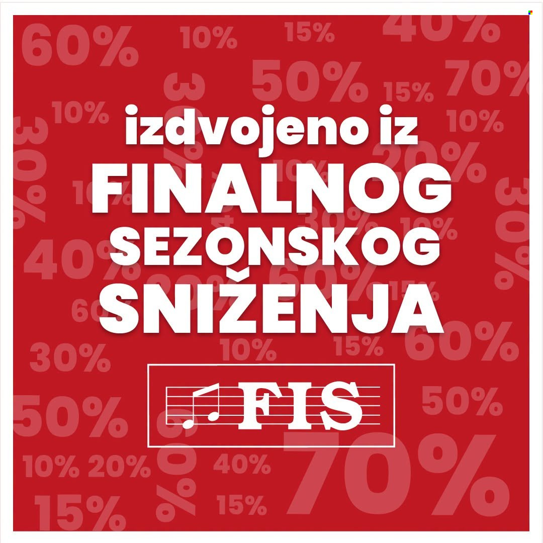 FIS katalog. Stranica 1