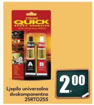 Ljepilo univerzalno dvokomponentno 25RTO255