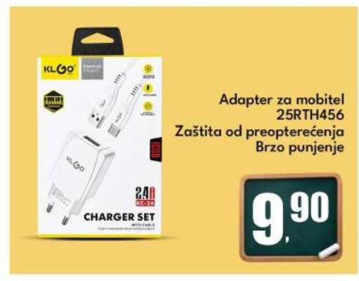 KLGO Adapter za mobitel 25RTH456