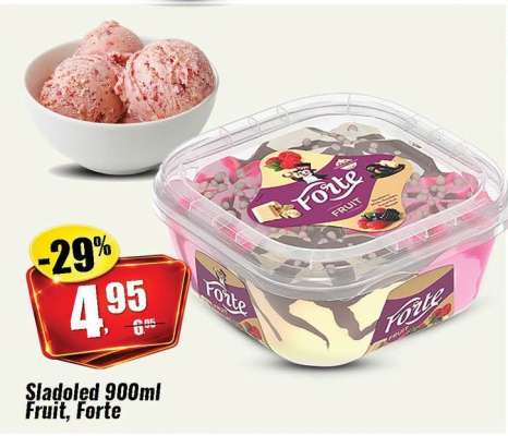 Sladoled 900ml Fruit, Forte