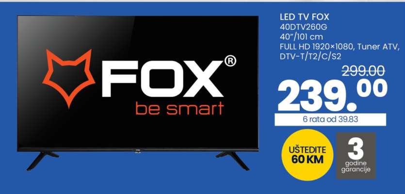 LED TV FOX