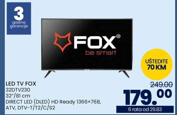 LED TV FOX