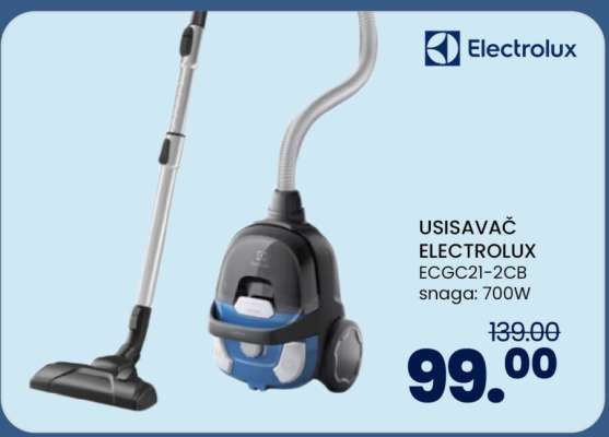 USISAVAČ ELECTROLUX ECG21-2CB
