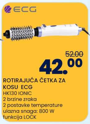 ROTIRAJUĆA ČETKA ZA KOSU ECG