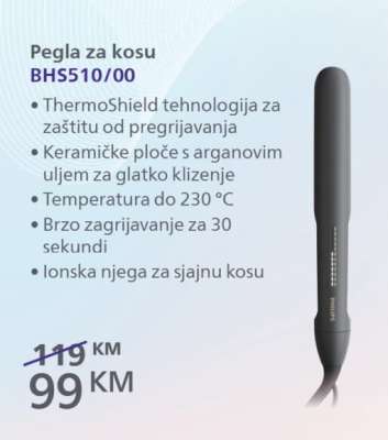 Pegla za kosu BHS510/00