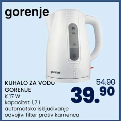 KUHALO ZA VODU GORENJE