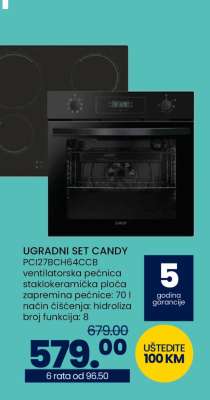 UGRADNI SET CANDY PCI27BCH64CCB
