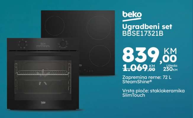 beko Ugradbeni set BBSE17321B