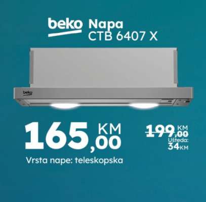 Beko Napa CTB 6407 X