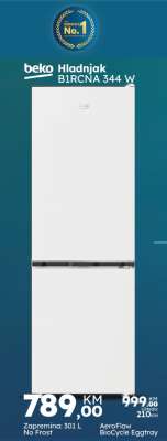 beko Hladnjak B1RCNA 344 W