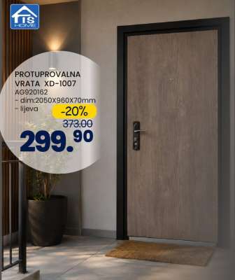 PROTUPROVALNA VRATA XD-1007