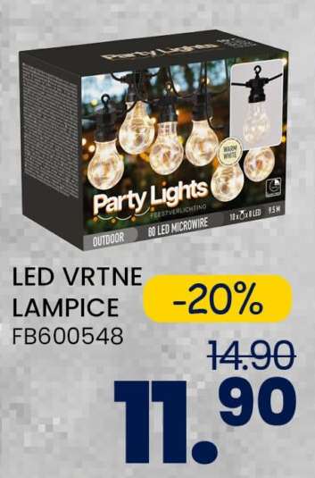 LED VRTNE LAMPIČE