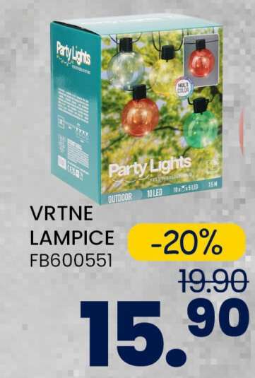 VRTNE LAMPIČE FB600551