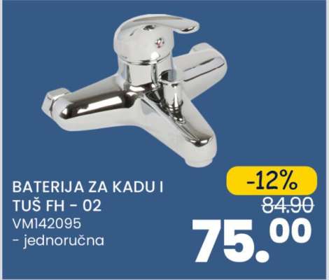 BATERIJA ZA KADU I TUŠ FH - 02