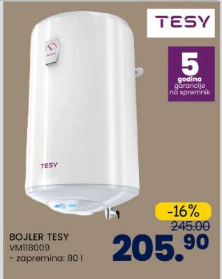 BOJLER TESY