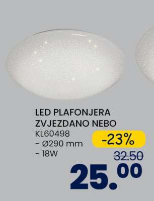 LED PLAFONJERA ZVJEZDANO NEBO
