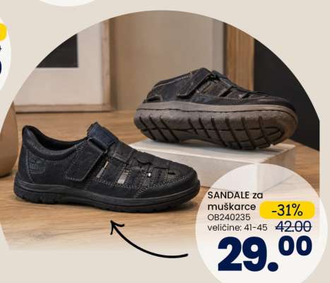 SANDALE ZA MUŠKARCE