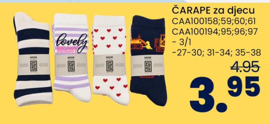 ČARAPE ZA DJECU