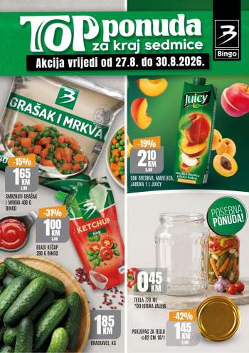 Bingo katalog - 27.08.2026. - 30.08.2026.