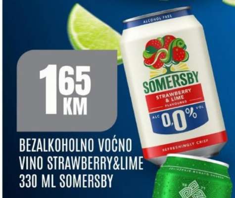 Somersby Strawberry & Lime